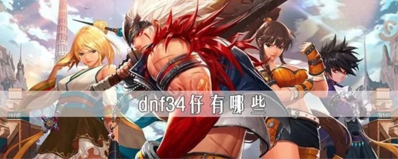 dnf34仔有几种职业